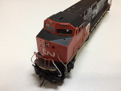 HO scale - Athearn CN c44-9w W/DCC & Tsunami Sound (listing 1) #2514