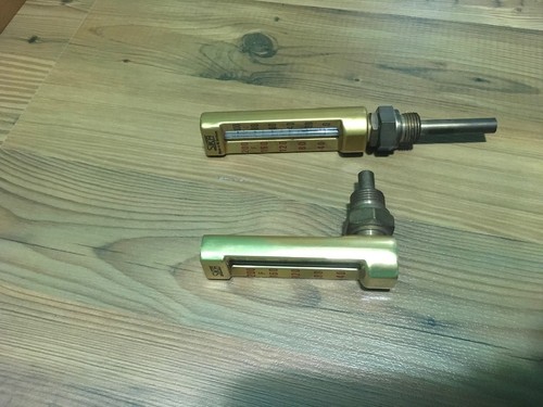 SIKA Brass Industrial Thermometers 200F/100C FREE SHIPPING