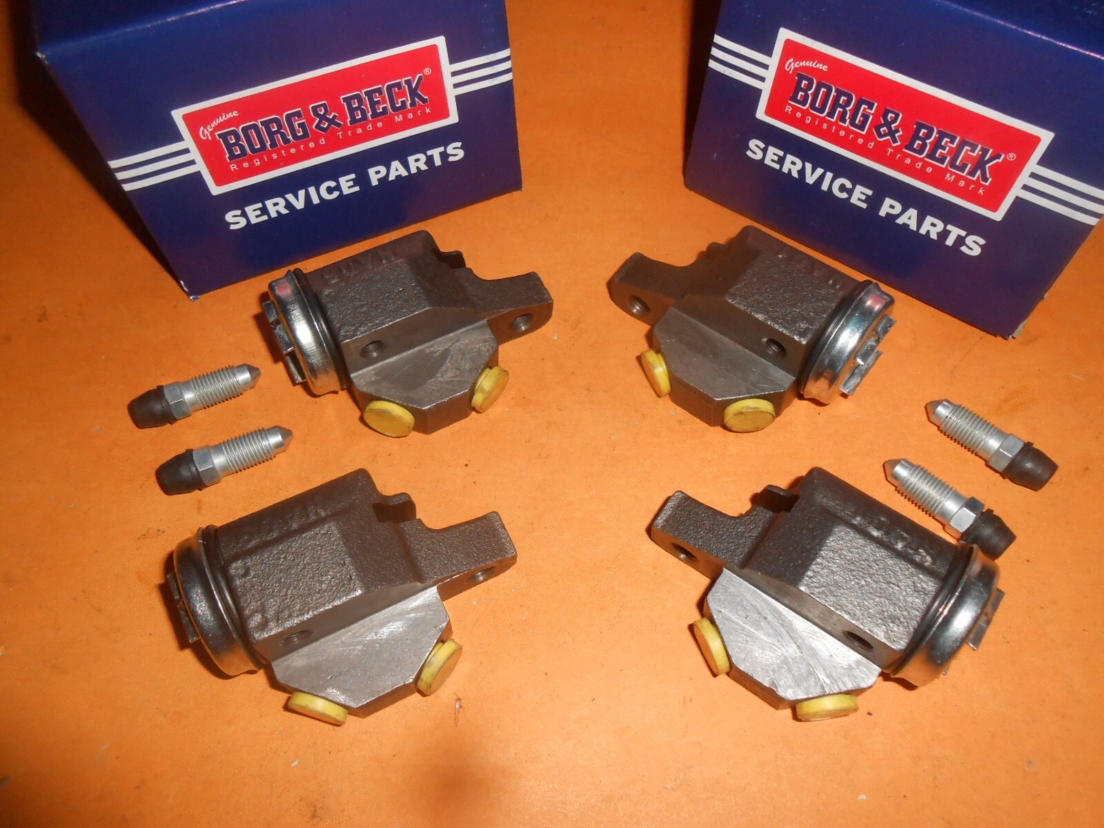 Silscvtt 4 PCS Front Brake Wheel Cylinders Replacement For