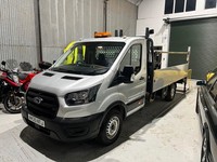 FORD TRANSIT 2.0 EcoBlue 130ps Dropside with tail lift 13ft body