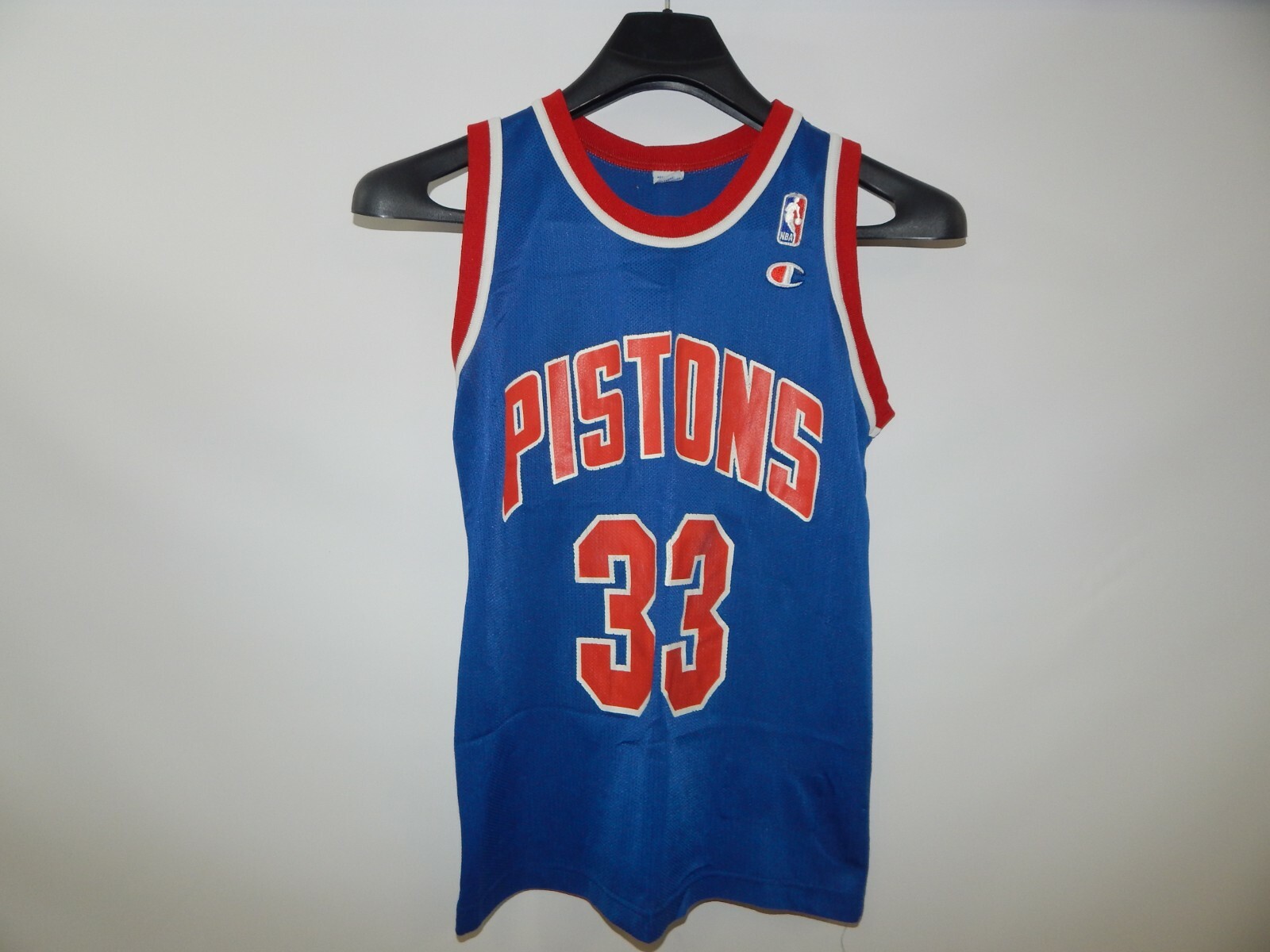 Champion Pistons 90sユニフォームHILL 33 サイズ36 Vintage CHAMPION Grant Hill #33 Detroit Pistons ROOKIE NBA