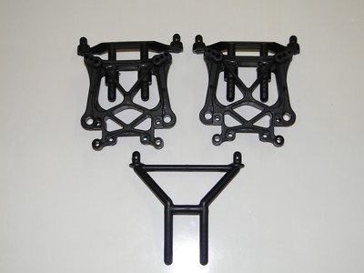 NEW HPI SAVAGE X 4.6 RTR Shock Towers Set XL 5.9 SS FLUX OCTANE HX26
