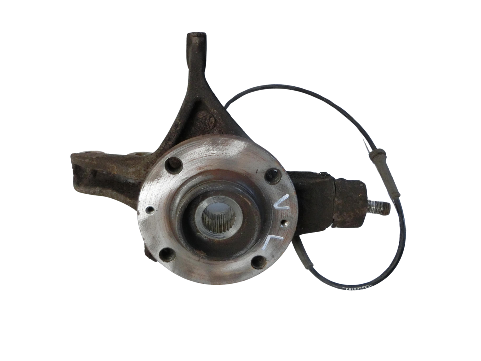 Peugeot 307 CC 03-05 2,0 100KW Achsschenkel Radnabe mit ABS Links Vorne  - Bild 1