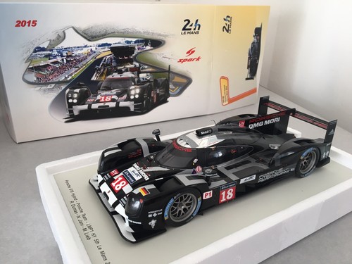 スパーク 18S186 1/18 Porsche 919 Review - 1:18 Scale Spark Porsche 919 Hybrid Turbo #19 2015