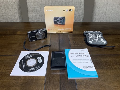 Canon PowerShot A3500 IS 16.0MP 5x Zoom Digital Camera WiFi Canon PowerShot A3500 IS 16.0MP 5x Zoom Digital Camera WiFi