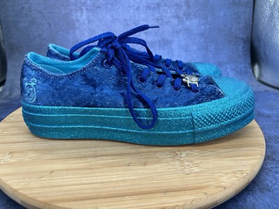 Converse x Miley Cyrus CTAS Platform Ox Lift Shoes Women Size 8 Velvet 563721C