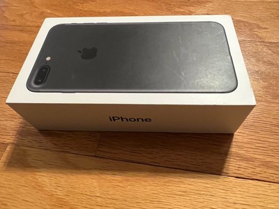 Empty Box for iPhone 32GB Black  iPhone 7 Plus- EMPTY BOX ONLY - New