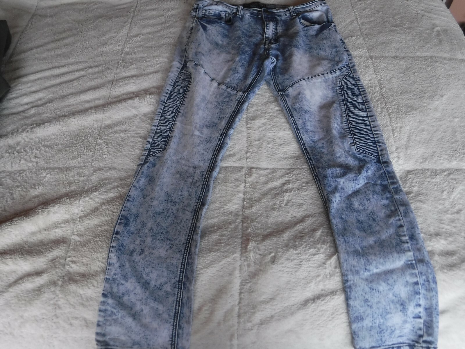 Mens Broken Threads Jeans Tonewashed Jeans Size 34 X 32 Pre
