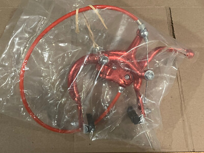  NOS 1980 s RED 1020 LEE CHI FRONT BRAKE OLD SCHOOL BMX MONGOOSE REDLINE MURRAY
