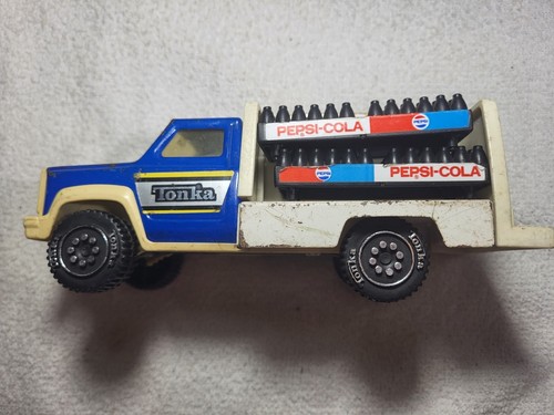 Tonka Pepsi-Cola トラック　トンカ製ペプシコーラトラックとオマケ Tonka Pepsi-Cola トラックトンカ製ペプシコーラトラックとオマケ