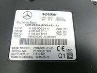 Mercedes C207 E200 13-17 Steuergerät ECU KOM-Modul Gen 3 A-Entry Mercedes C207 E200 13-17 16.07.2015 A1669005417... Vorschau 2