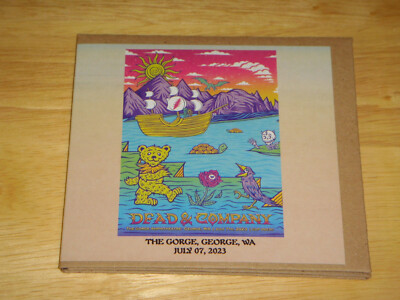 Grateful DEAD & COMPANY The Final Tour Live 7/7/2023 THE GORGE Night One 3CD New