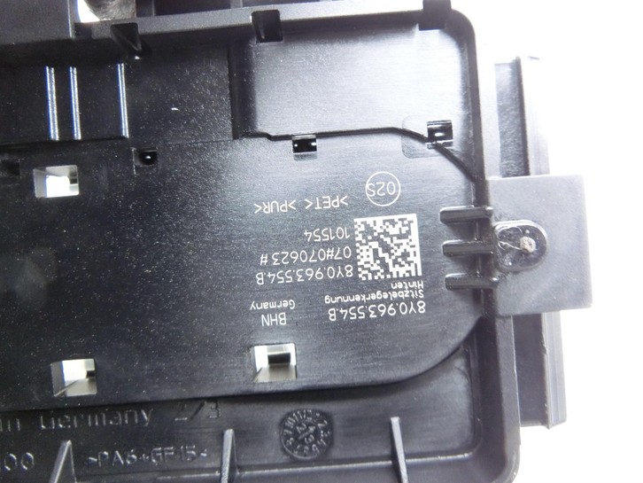 VW Golf 8 VIII 19-24 TSI 1,5 96KW Sensor Sitzbelegung Sitzbelegungserkennung Mitte Hinten VW Golf 8 VIII 19-24... Bild 5