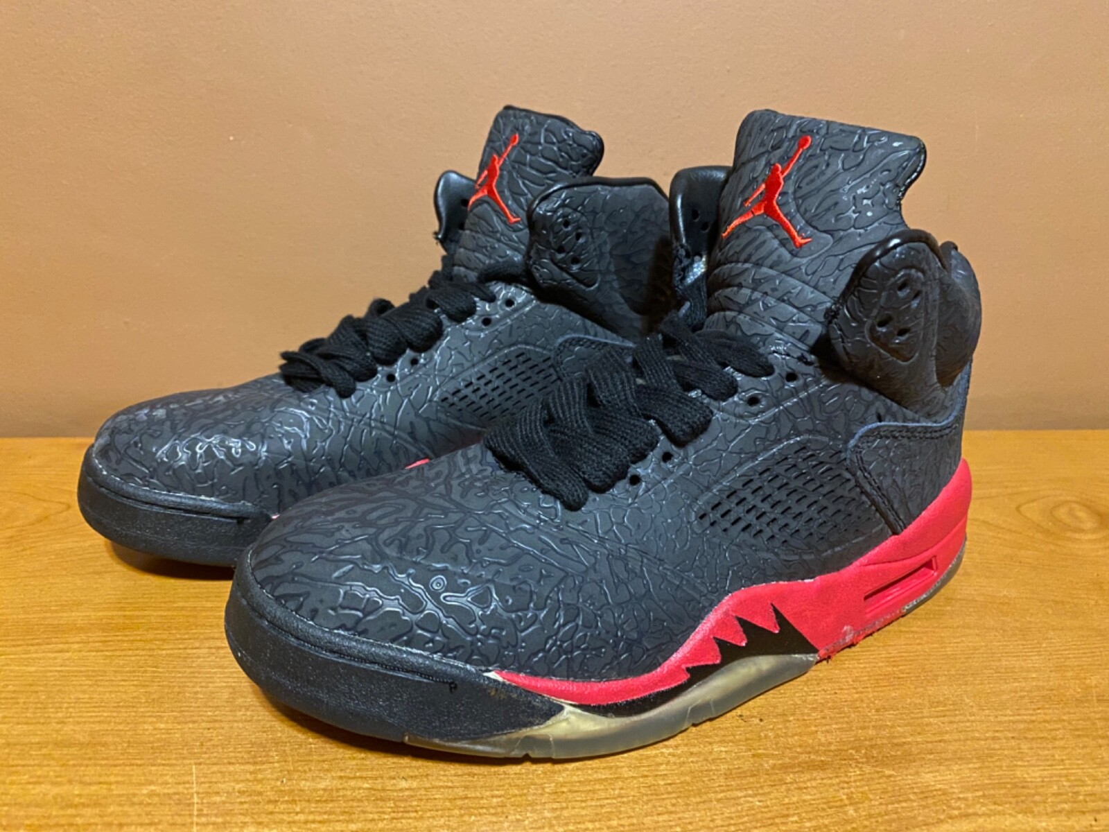 NIKE AIR JORDAN V 5 RETRO 3LAB5 BLACK CEMENT INFRARED 23 NIKE AIR JORDAN V 5 RETRO 3LAB5 BLACK CEMENT INFRARED 23