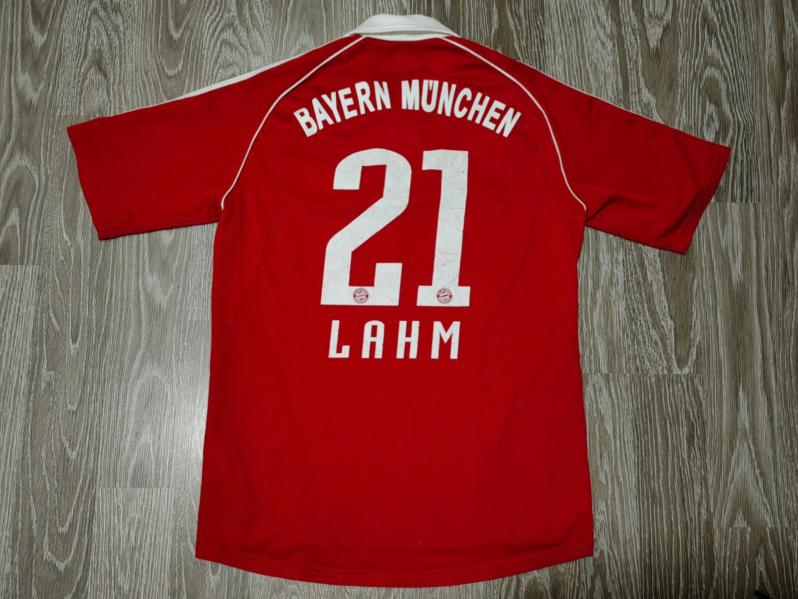 Bayern München 2013-14 Thirdユニ 21 LAHM 2013-14 Bayern Munich Third Shirt Lahm #21 - 8/10 - (L)