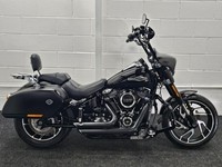 HARLEY DAVIDSON FLSB SPORT GLIDE ** VANCE and HINES - PANNIERS - 12 MONTHS MOT