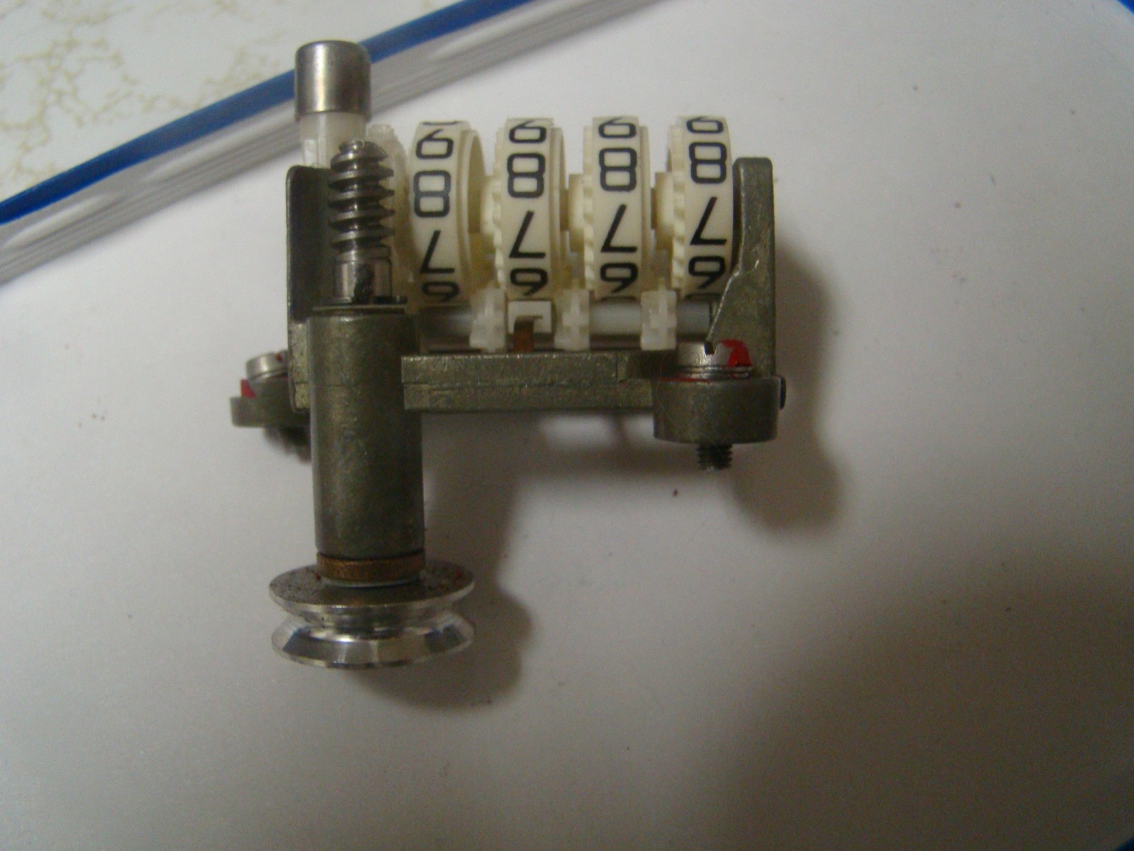 Vintage TK-340 Grundig Reel-To Reel Counter Assembly W/ mounting screws