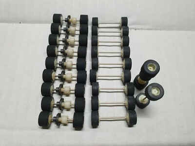  TYCO 10 SET GLOW FRONT/REAR WHEELS SET. 440x2 CHASSIS UNUSED! RARE! FREESHIP!
