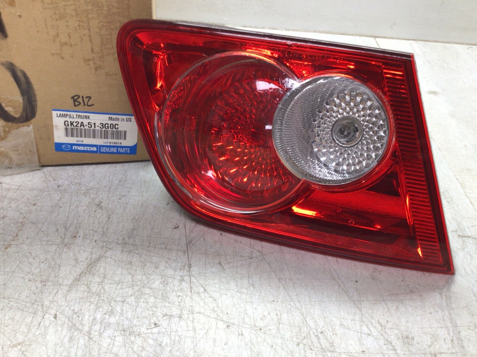 2003-2005 Mazda 6 OEM Driver Side Trunk Tail Lamp Assembly GK2A-51-3G0C