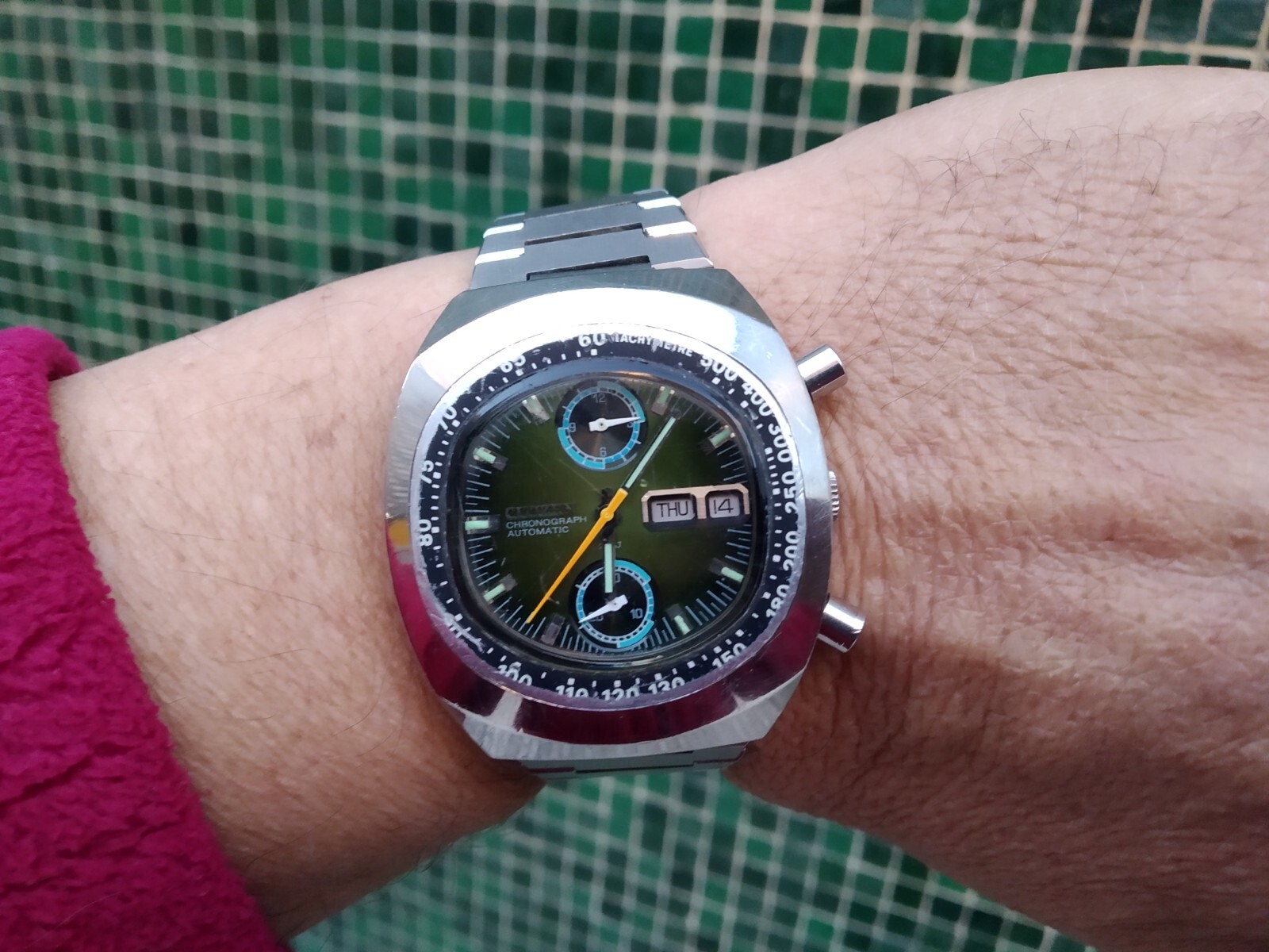 新電池　CITIZEN A976 1996年製 新電池CITIZEN A976 1996年製