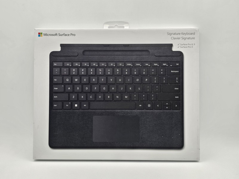 Microsoft Surface Pro 8, 9, X Signature Keyboard - Black