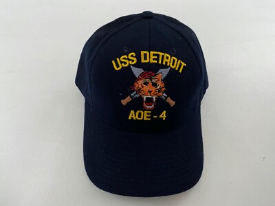 USS DETROIT AOE- 4  The Corps US Navy Baseball Cap One Size #1