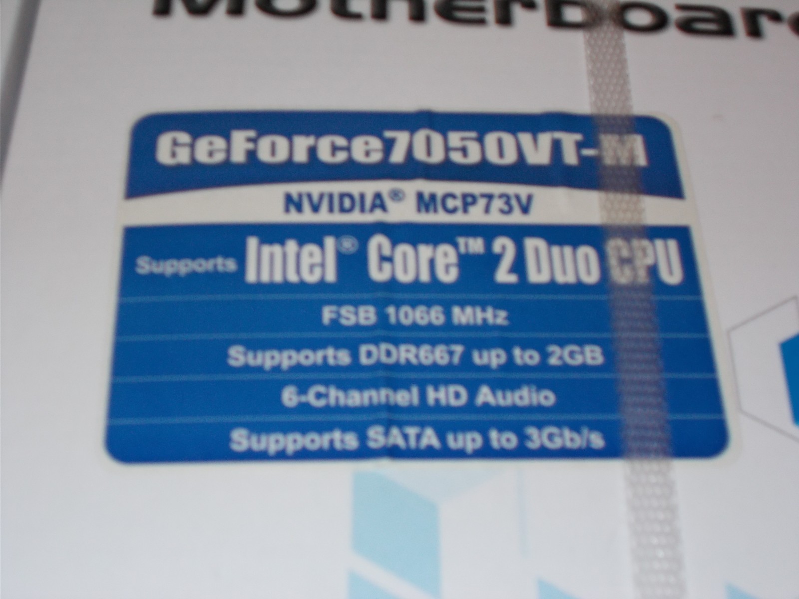 EliteGroup Computer Systems GeForce7050VT-M, LGA 775/Socket T, Intel Motherboard