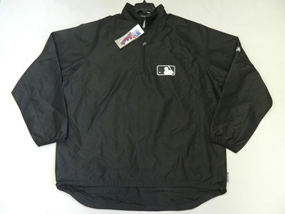 majestic umpire jacket black