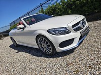 2017 Mercedes-Benz C Class C200 AMG Line Premium Plus 2dr Auto CONVERTIBLE Petro
