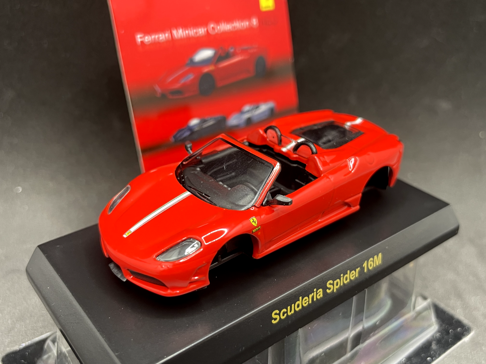 1/64 Kyosho Ferrari Collection8 neo Scuderia Spider 16M Red