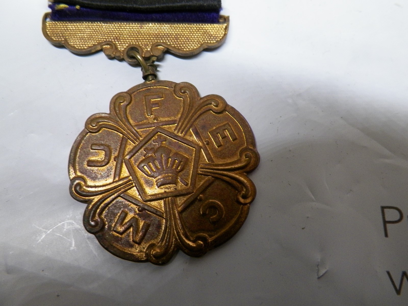 R. N. of A. Ribbon Badge Phillips Nebraska Platt River Camp 4570