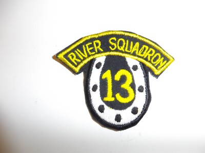 e2183 US Navy Vietnam River Squadron 13 patch Brown Water Patrol Boat IR14C