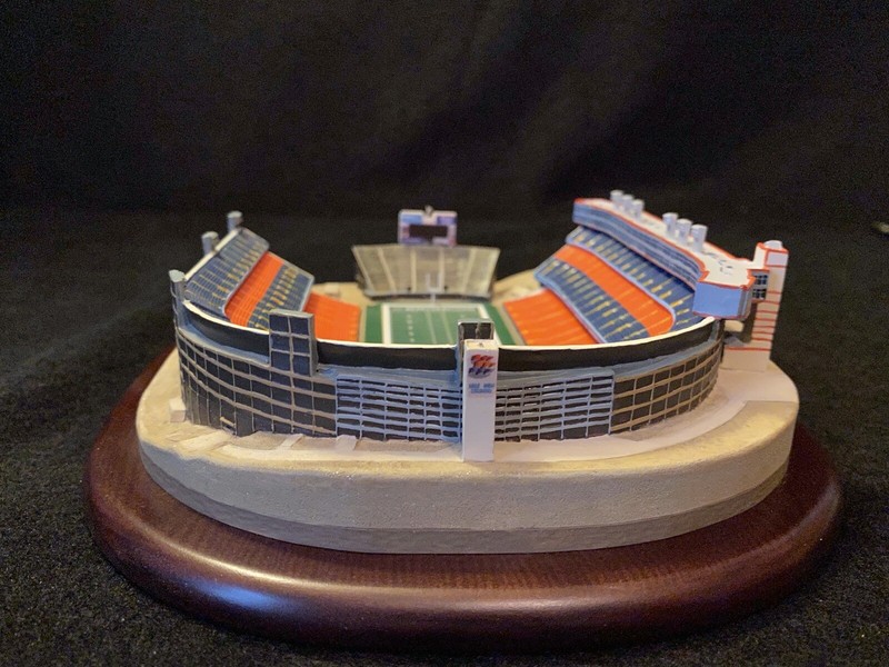 Mile High Stadium Denver Broncos Football Danbury Mint ...