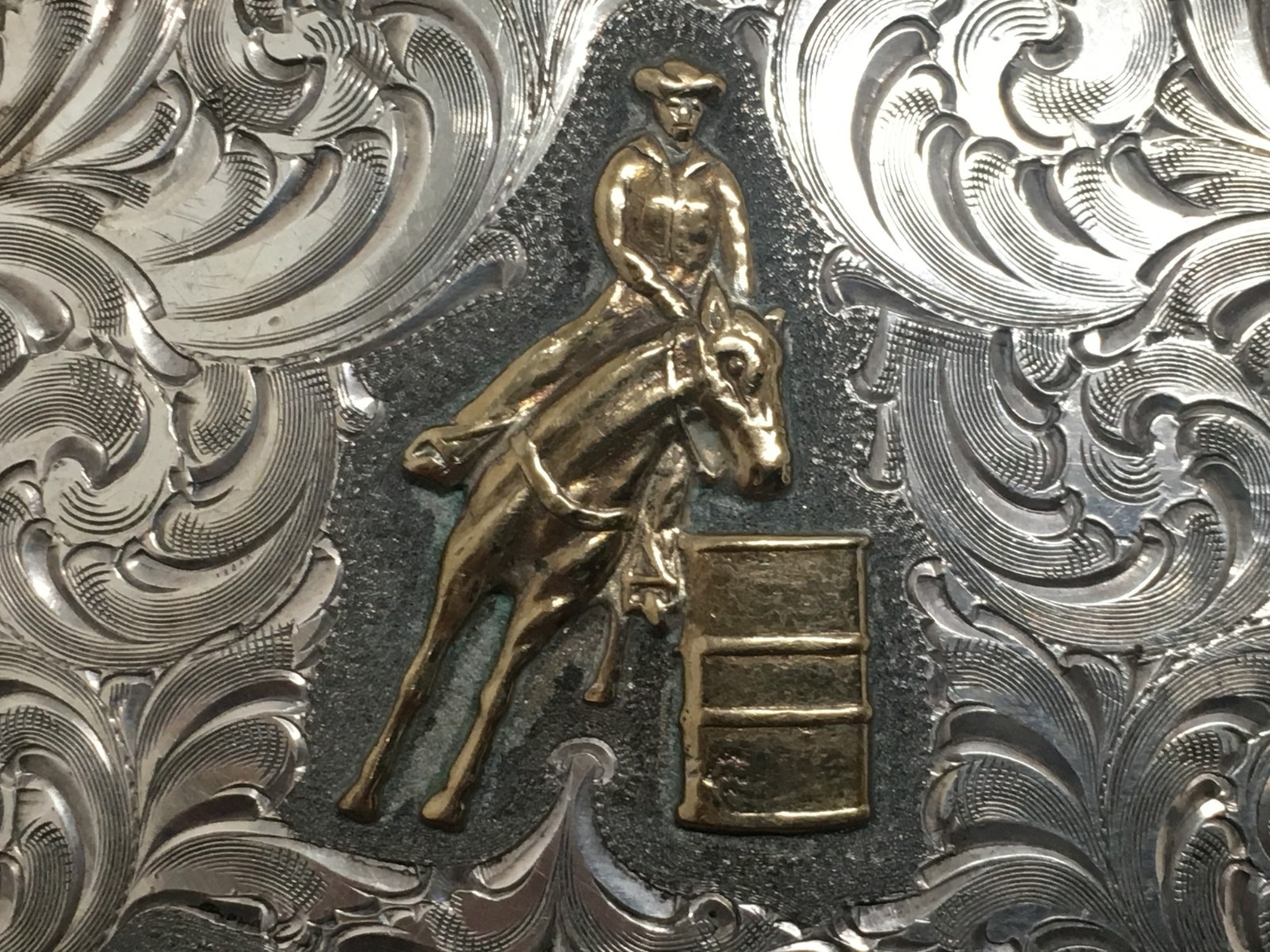 SKYLINE STERLING RODEO EVENT BUCKLE