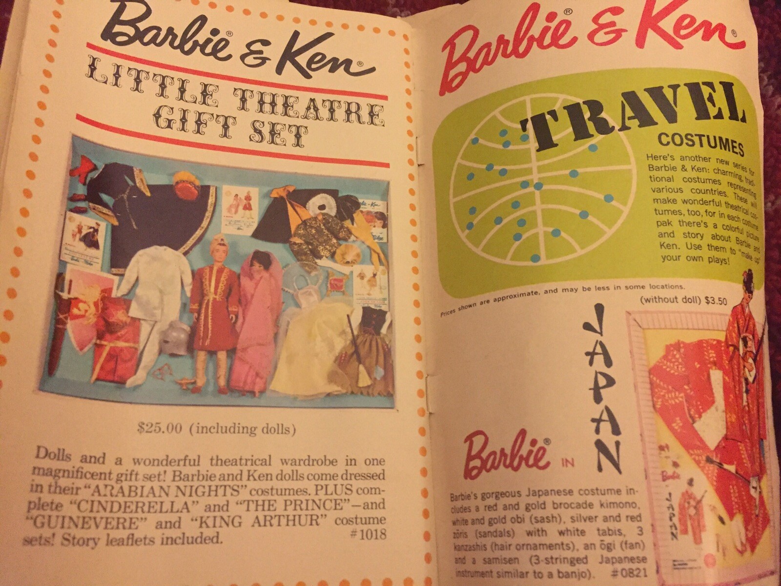 Vintage Barbie + Ken HTF Little Theatre SCRIPT * RARE * PLAY BOOK * 7 PLAYS