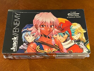 .hack Enemy Contagion Sealed 30-Pack Booster Box Dot Hack TCG