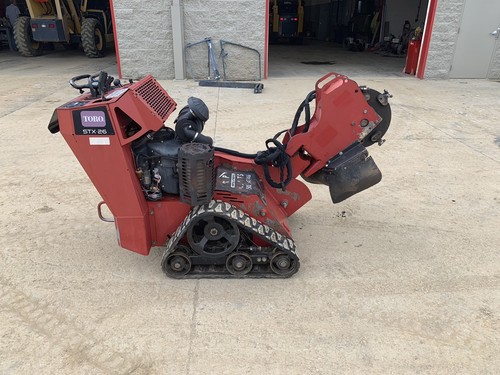 2012 Toro STX26 Stump Grinder With Trailer