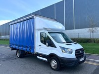 2022 Ford Transit L4 CURTAINSIDER LUTON-2.0 TDCI 130 PS-TWIN WHEELER CHASSIS CAB