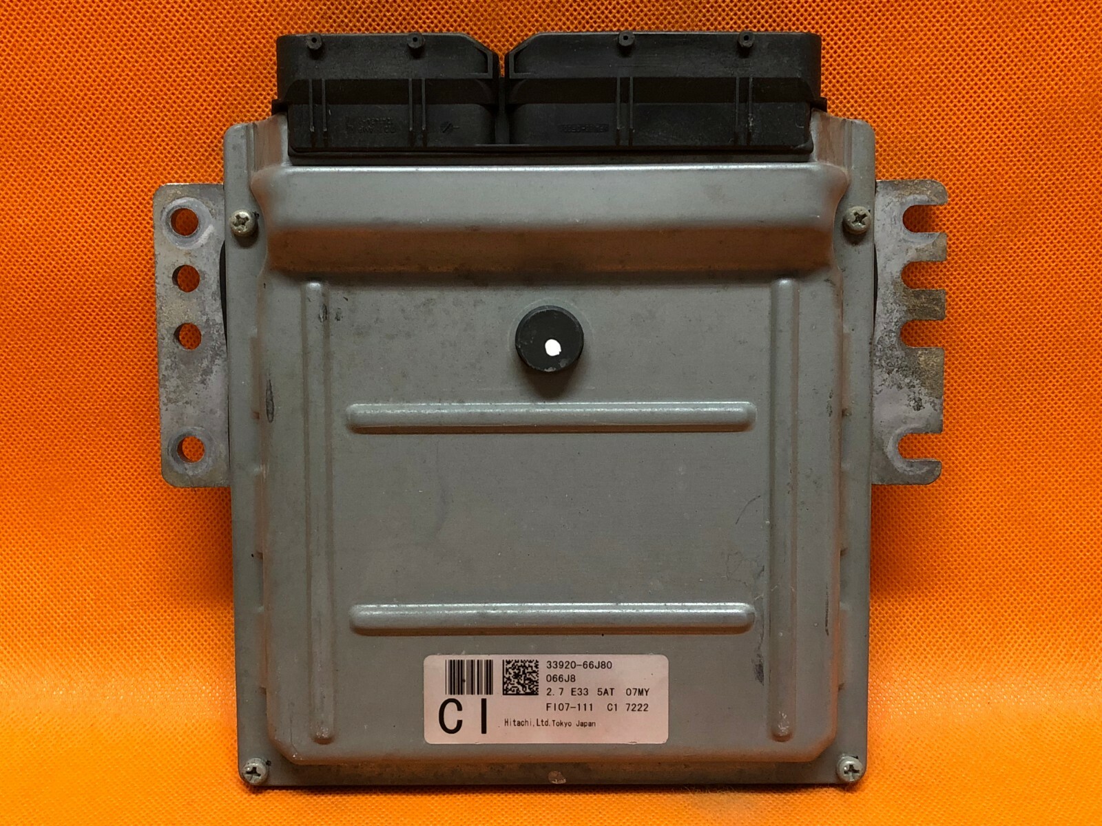 07 SUZUKI GRAND VITARA 2.7 AT CI ECU ECM PCM CONTROL MODULE 07 SUZUKI GRAND VITARA 2.7 AT CI ECU ECM PCM CONTROL MODULE