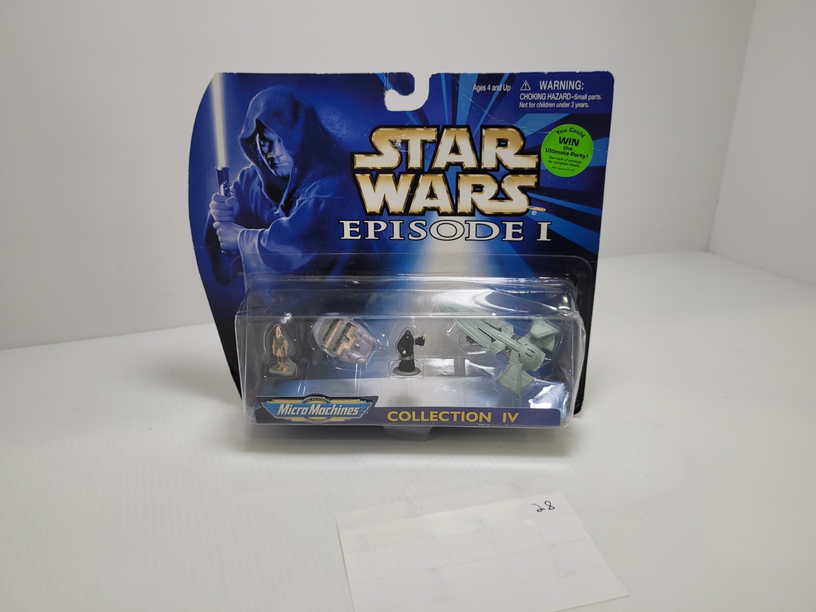 STAR WARS MICRO MACHINES EPISODE 1 COLLECTION IV DARTH