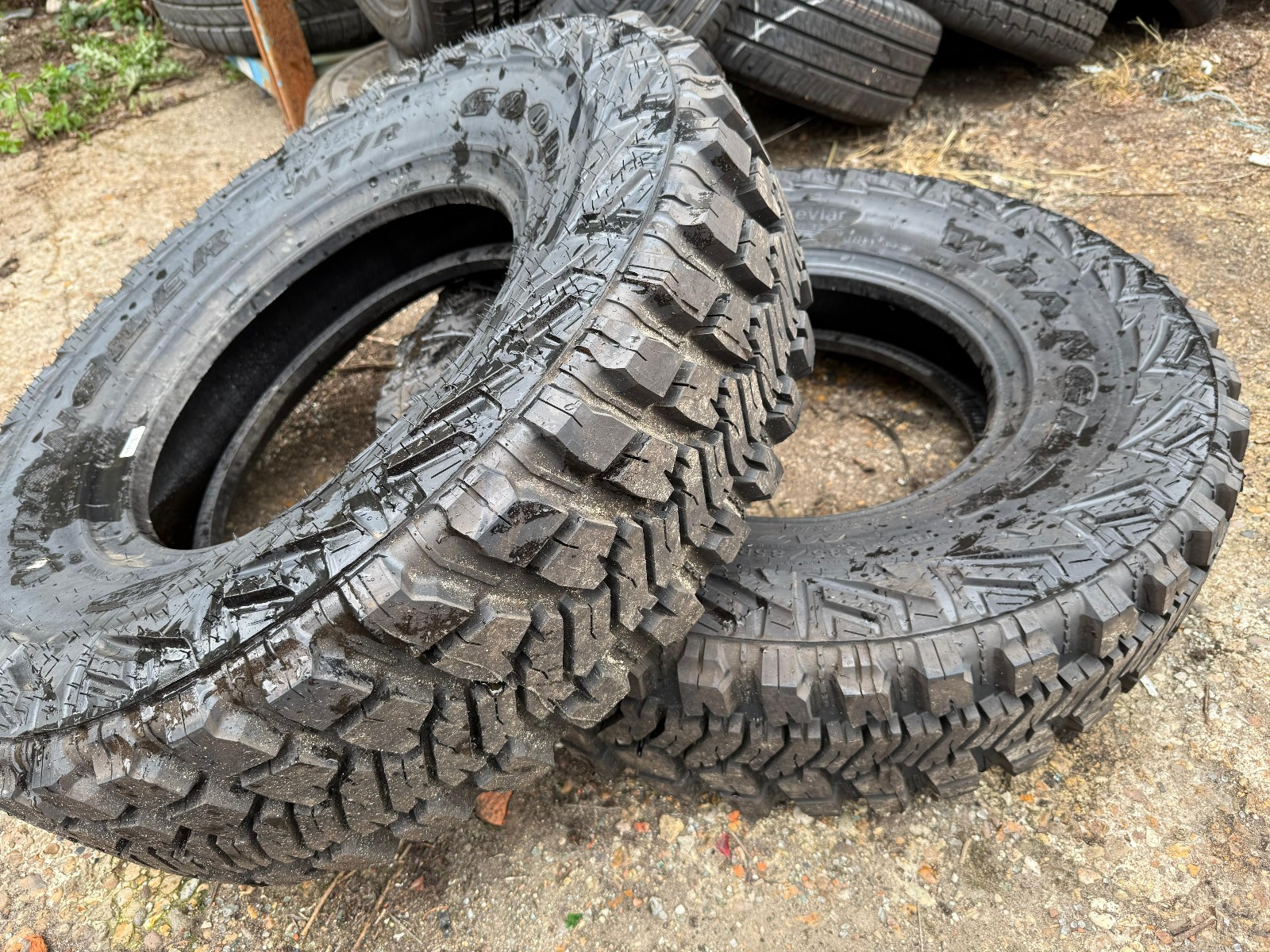 New 235 85 16 Goodyear, Wrangler, M+S 120/116Q x1 Tyre (F1_tyres) FOD YD145