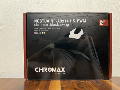 Noctua NF-A9x14 HS-PWM chromax.Black.swap Premium Quiet Slim Fan 4-Pin 92x14m
