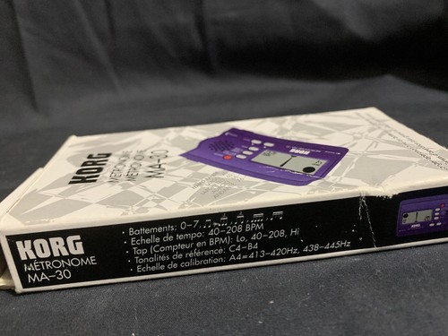KORG MA-30 Metronome Digital Blue MA-30 Excellent Works! Free Shipping