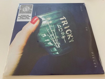 Tricky Fall To Pieces Ltd Dinked Edition Blue Vinyl + Exclusive 7  New & Sealed