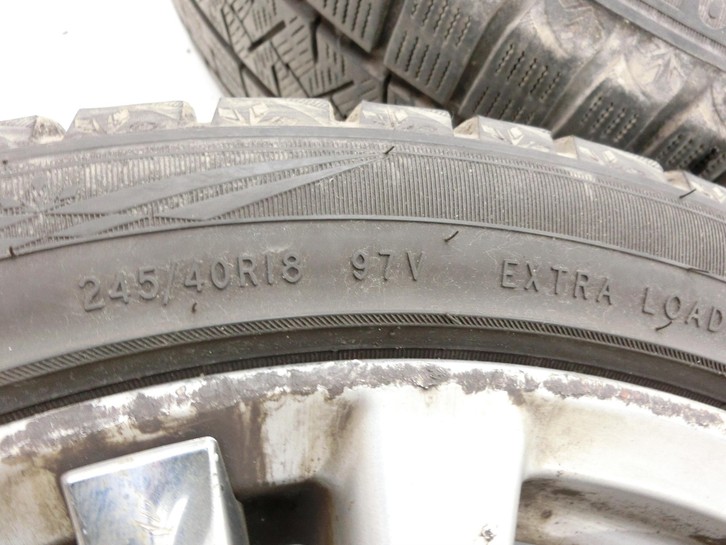 Lexus GS 450h GWS 06-11 4 x Kompletträder Aluminiumfelge Winterreifen 245/40R18 5X114.3 Lexus GS 450h GWS 06-11... Bild 11