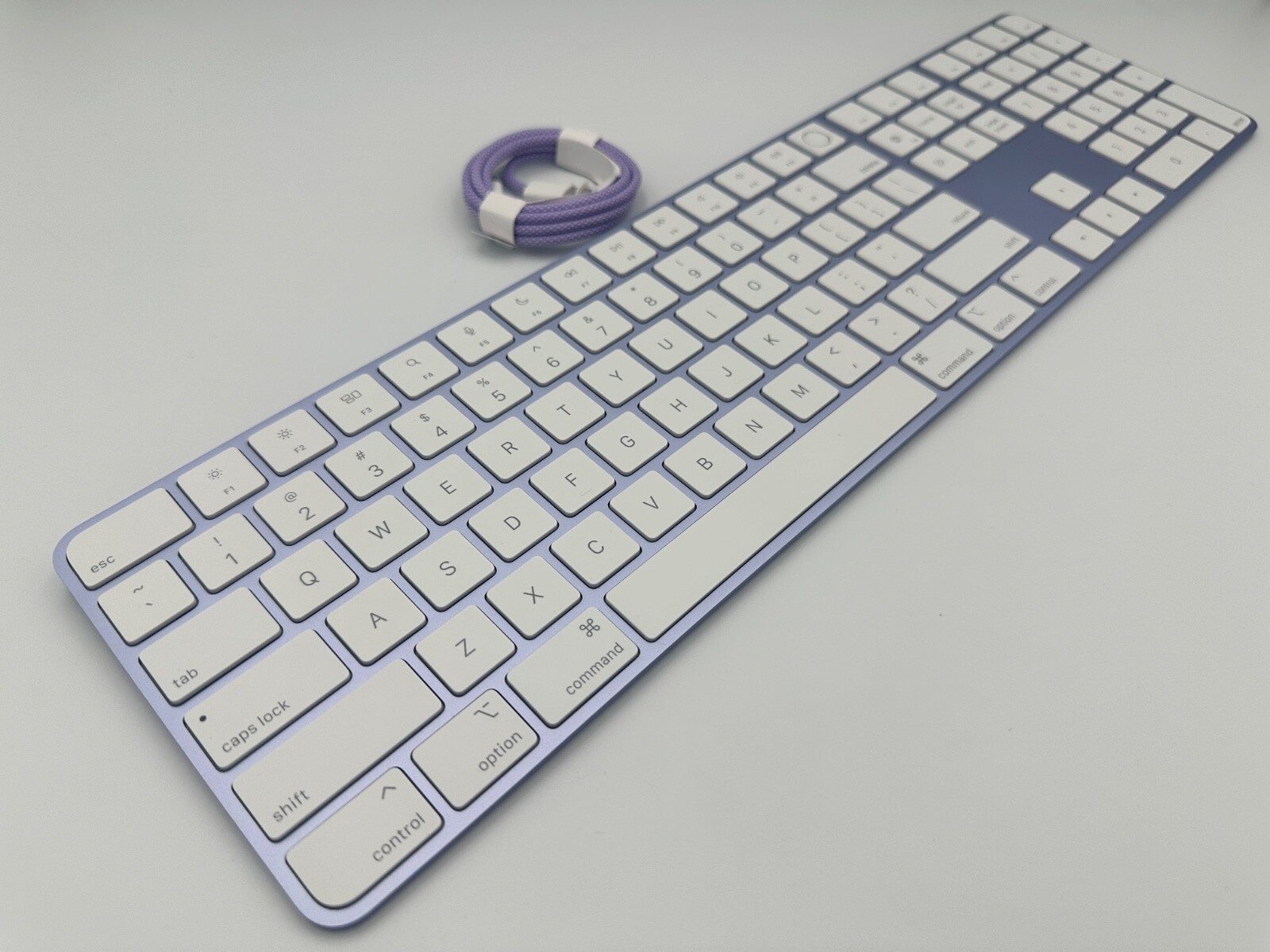 Purple Apple Magic Keyboard W/Touch ID & Numeric Keypad (10