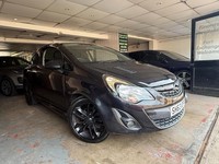 2013 Vauxhall Corsa 1.4T 16V Black Edition Euro 5 (s/s) 3dr HATCHBACK Petrol Man