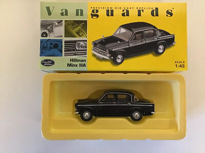 Vanguards VA 06804 Hillman Minx IIIA embassy Black 1:43 Limted Edition