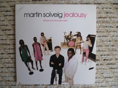 Martin Solveig ''Jealousy (Remixes)'' Enhanced UK CD Single (2006) Ft. Lee Fields