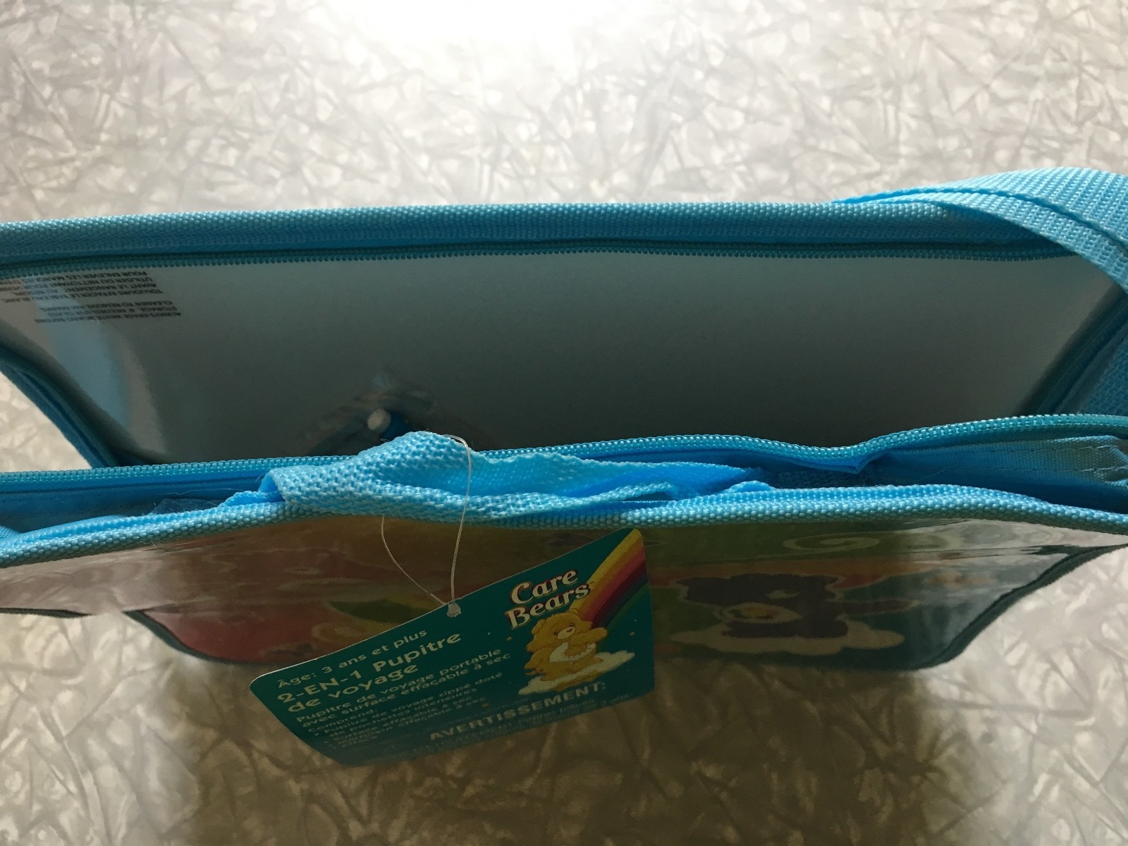 NWT Care Bears 2-in-1 Travel Desk Laptop Bag Dry Erase Board Carrier 2006
